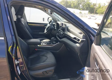 2022 Toyota Highlander Hybrid Limited from USA, damaged, VIN 5TDXBRCH6NS551858